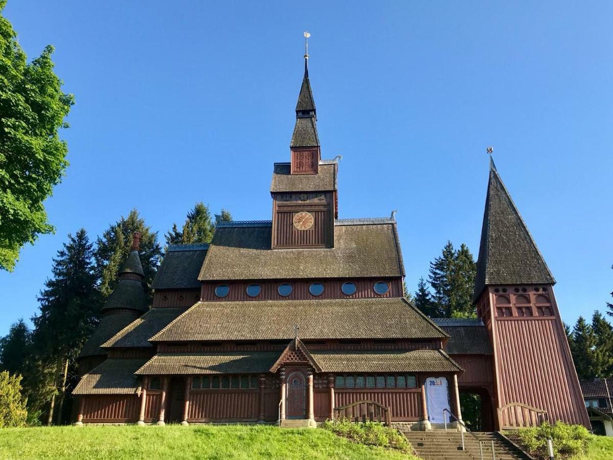 Schoene Bergsicht Goslar Buitenkant foto